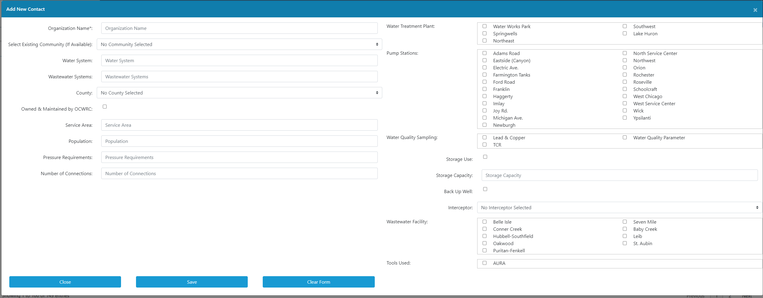 contact list add